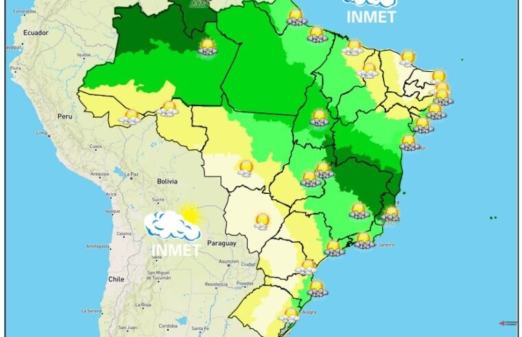 Previsão do tempo para Viçosa e região nesta quinta-feira, (10/11)