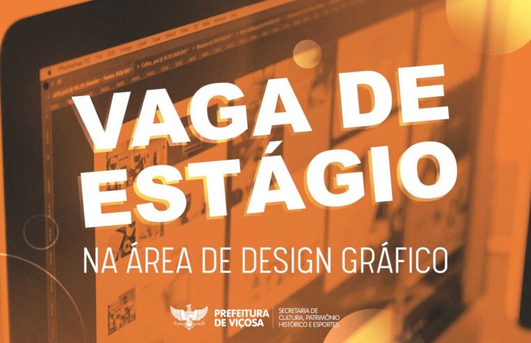 Viçosa: Secult abre vaga de estágio na área de design gráfico