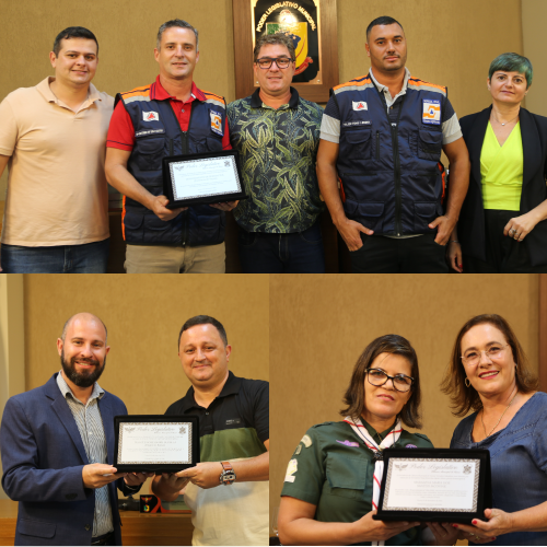 Câmara presta homenagens a importantes personalidades de Viçosa