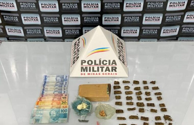 Dois homens são presos com grande quantidade de drogas
