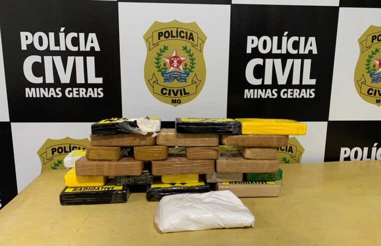 Polícia Civil apreende quase R$ 1 milhão em drogas que estavam sendo enviadas a Viçosa