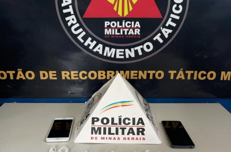 Região: PM prende homem com drogas a apreende namorada de 16 anos