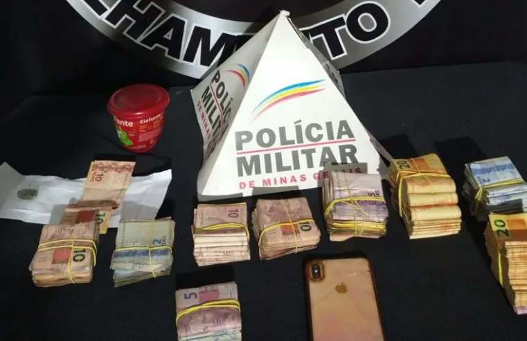 Irmãos são presos por tráfico de drogas e mais de R$ 13 mil são apreendidos