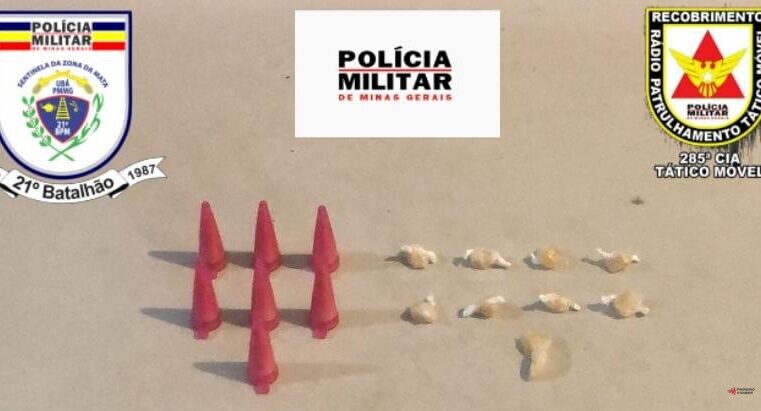 Polícia Militar apreende drogas em Ubá