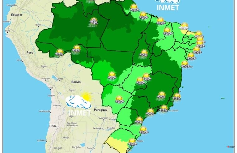 Previsão do tempo para Viçosa e região nesta sexta-feira (2/12)