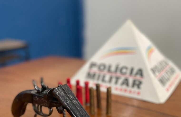 Região: homem é preso por porte ilegal de arma de fogo