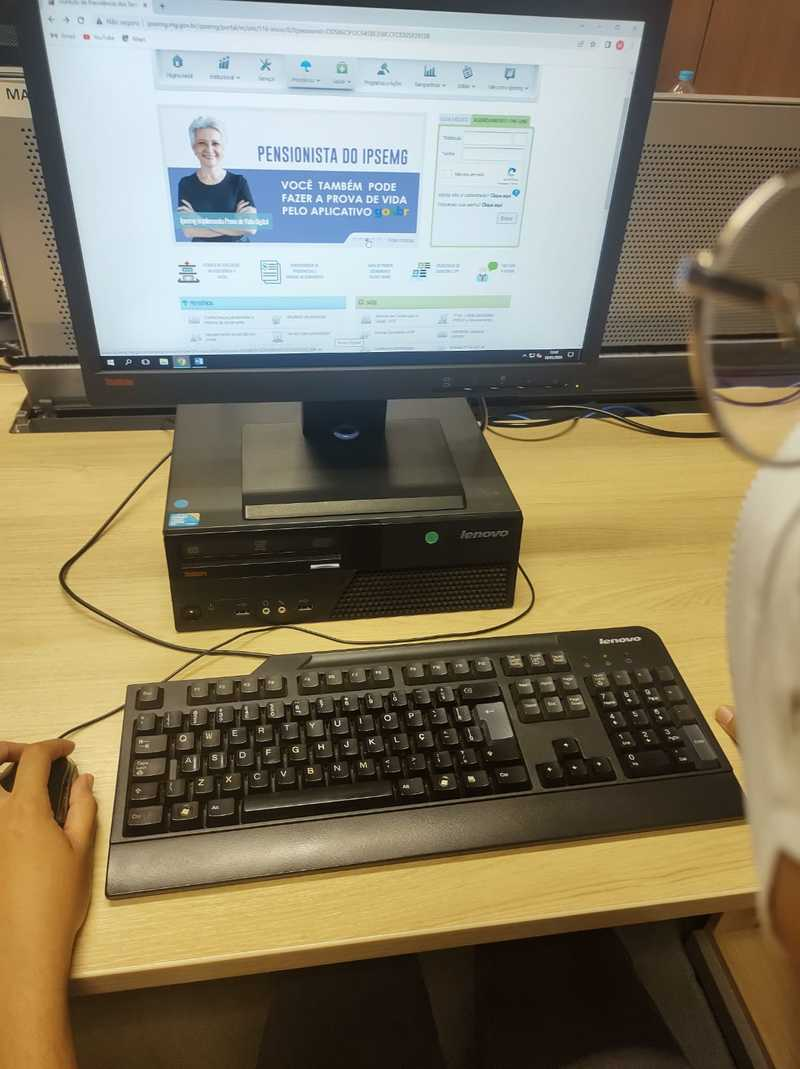 Pensionistas do Ipsemg podem realizar Prova de Vida digital