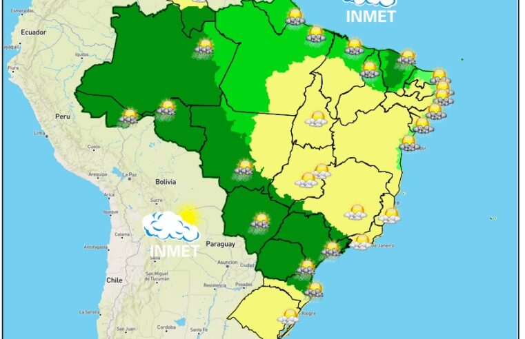 Previsão do tempo para Viçosa e região nesta terça-feira, 31/1