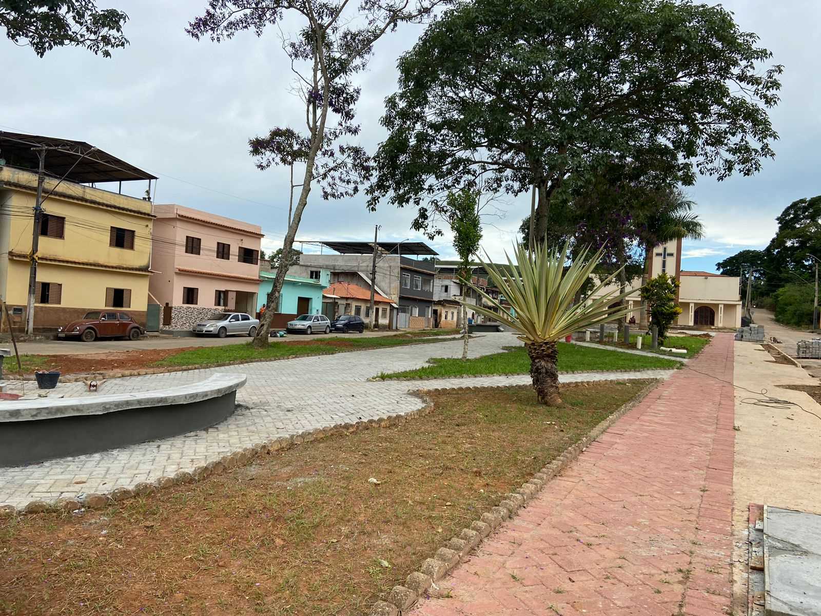 Obras de revitalização da praça de São José do Triunfo estão na fase final