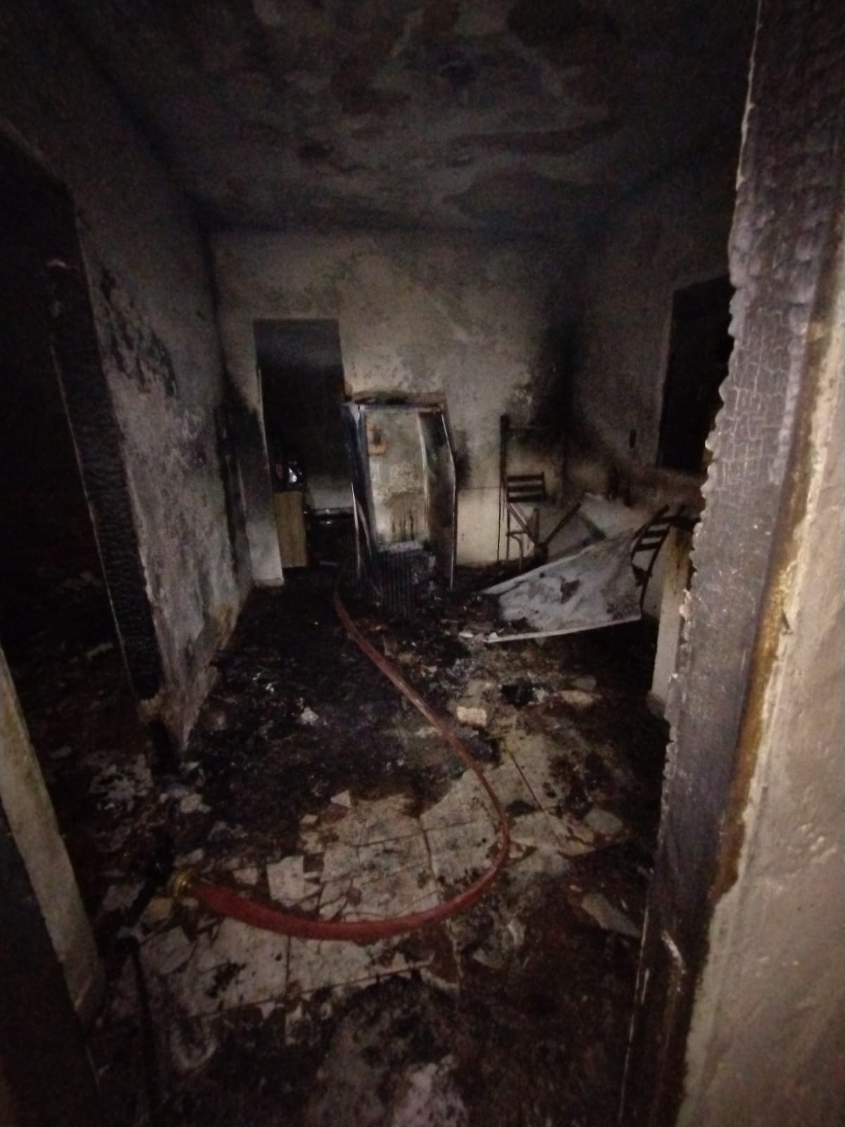 Fogo destrói cômodos de casa no bairro União, em Viçosa