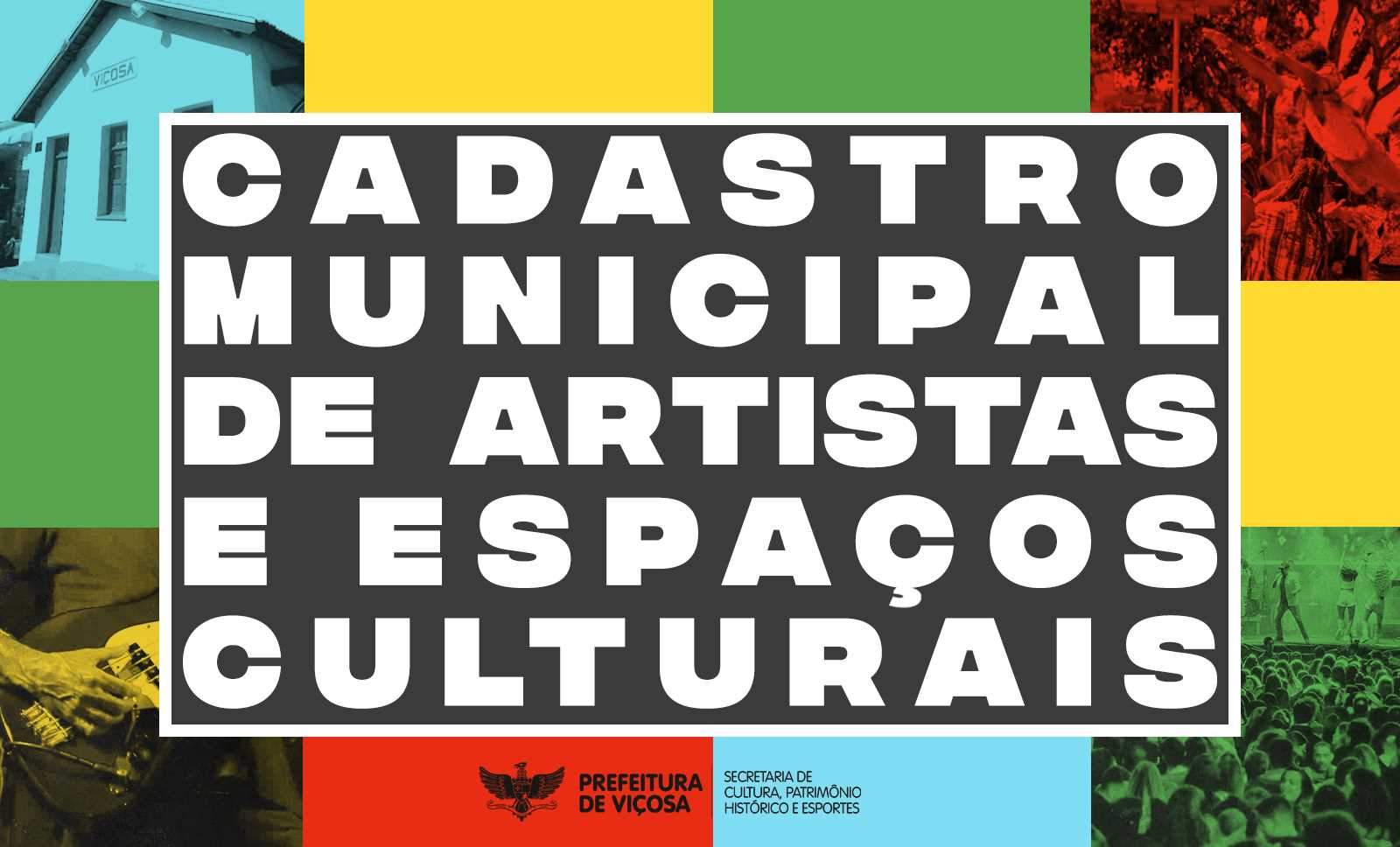 Prefeitura abre revalidação de cadastro a agentes culturais de Viçosa