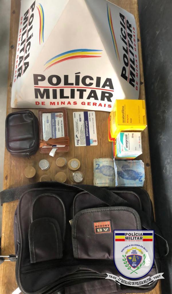 PM de Ubá prende dois homens por roubo