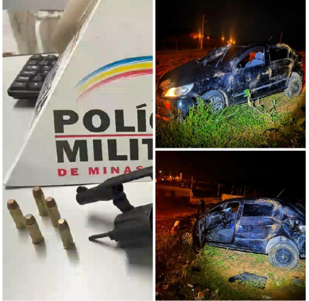 PM prende foragido da Justiça com arma de fogo em Tocantins