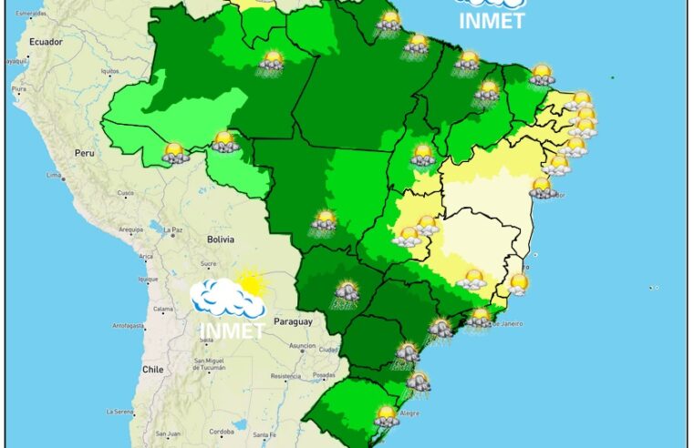 Previsão do tempo para Viçosa e região nesta quinta-feira, 2/2