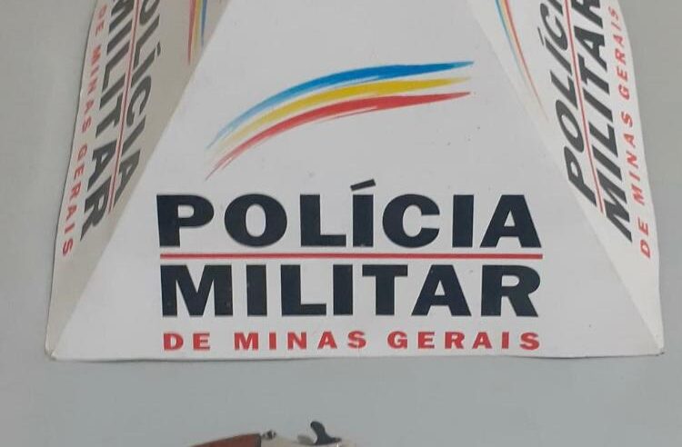 PM prende homem por porte ilegal de arma de fogo em Ervália