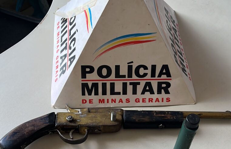Região: homem é denunciado e preso por porte ilegal de arma de fogo