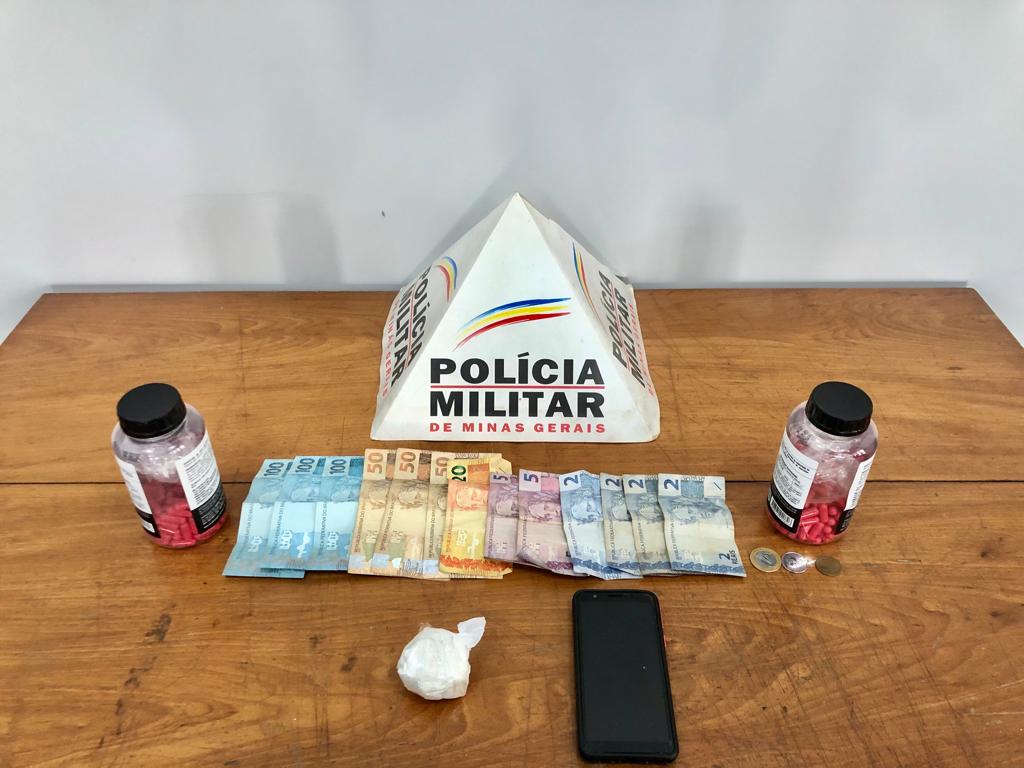 Motoboy de Ponte Nova é preso com entorpecentes em Jequeri