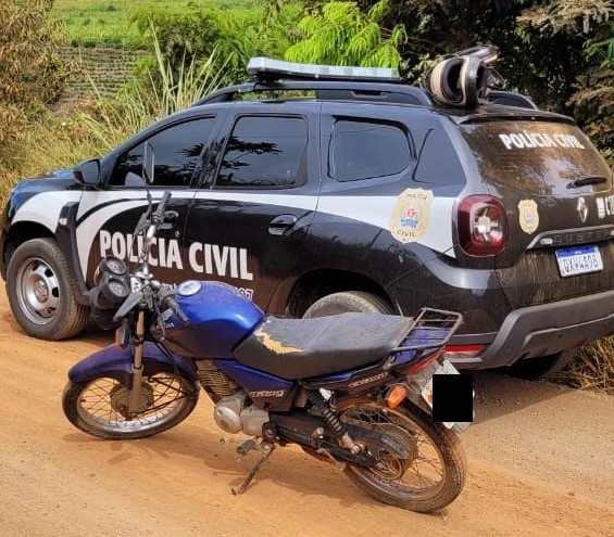 Polícia Civil de Viçosa recupera moto roubada e identifica suspeito