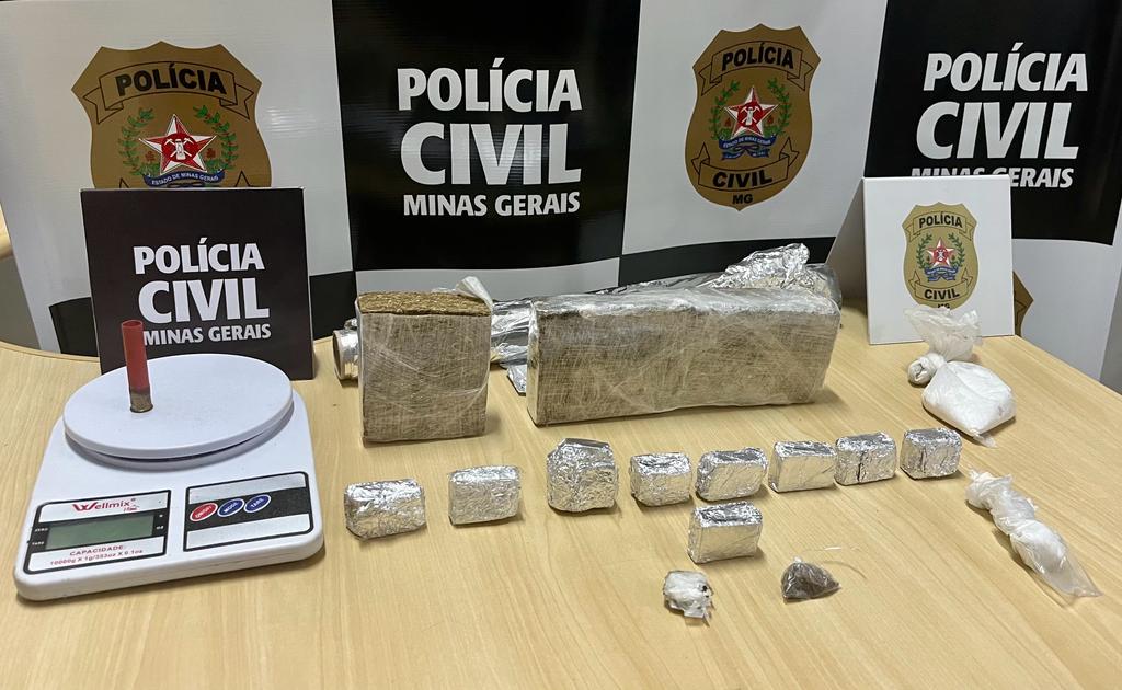 Presidente Bernardes: Polícia Civil prende suspeito por tráfico