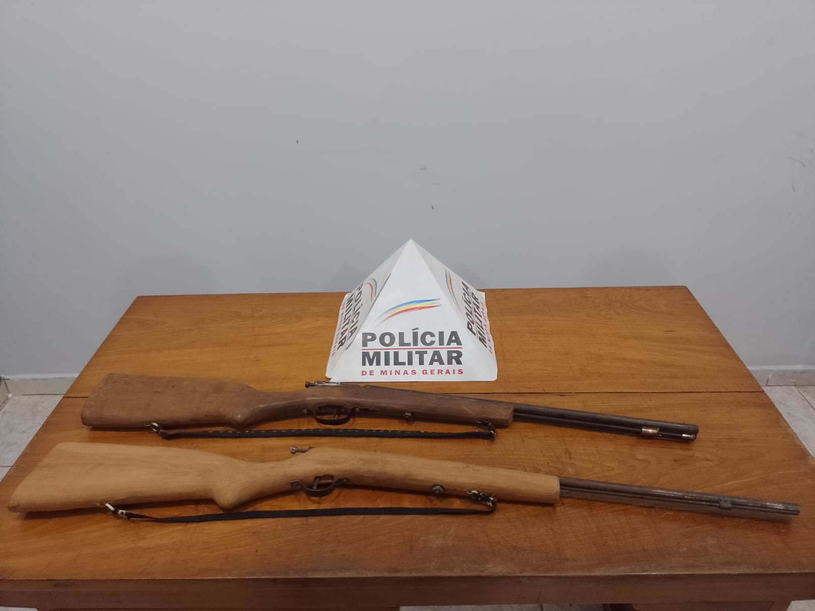 Região: Polícia Militar apreende armas na zona rural
