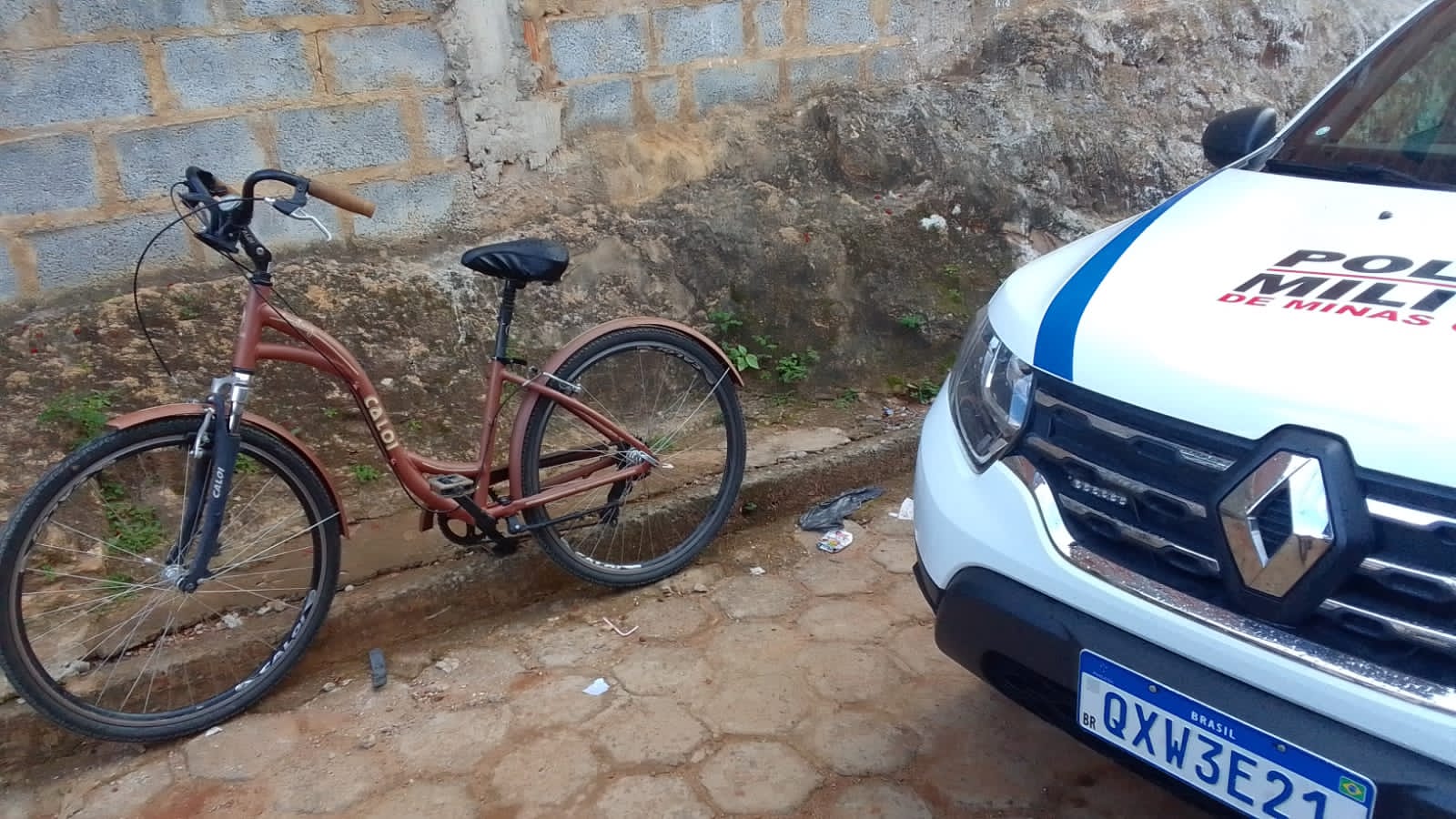 Bicicletas furtadas em Viçosa são localizadas em Araponga