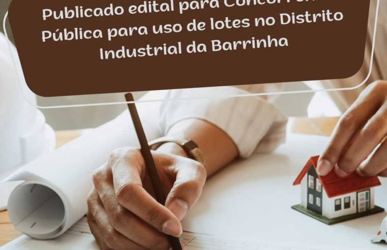 PMV publica edital de licitação de uso de lotes da Barrinha