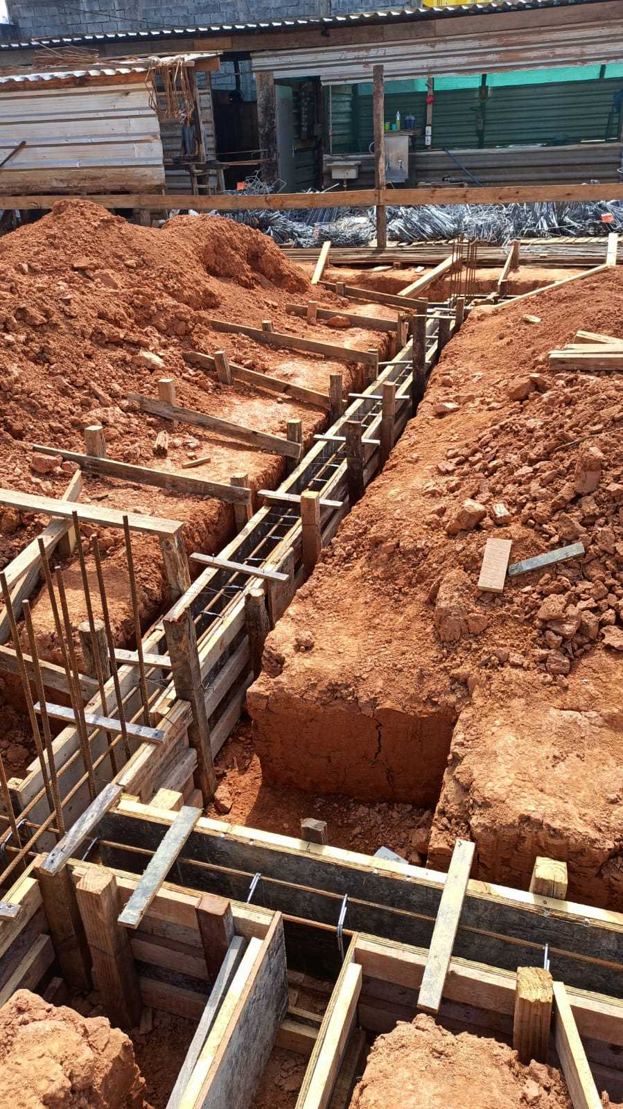 Obras na creche do Silvestre seguem em nova etapa