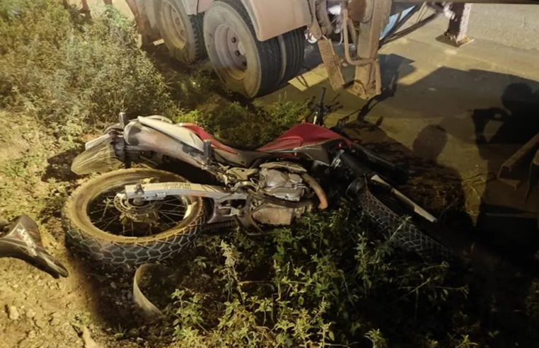 Idoso é atropelado por moto na BR-356 em Muriaé