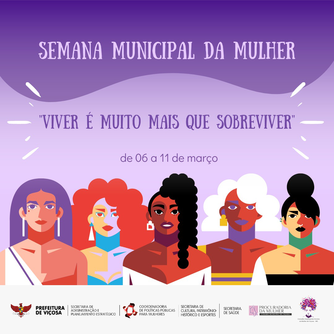 Prefeitura realiza Semana Municipal da Mulher; confira agenda de atividades