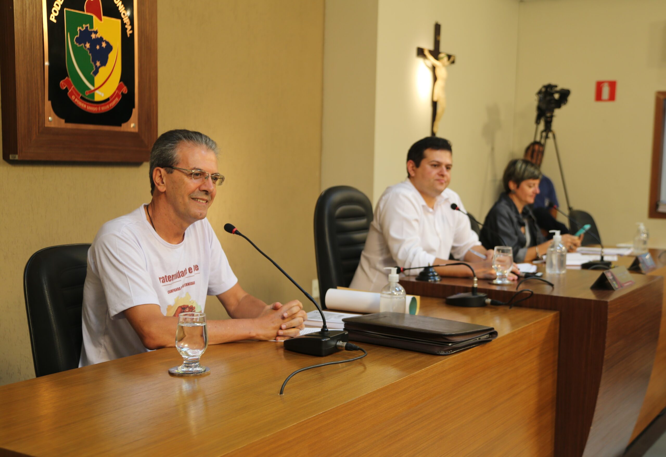 Padre Geraldo apresenta na Câmara a Campanha da Fraternidade 2023