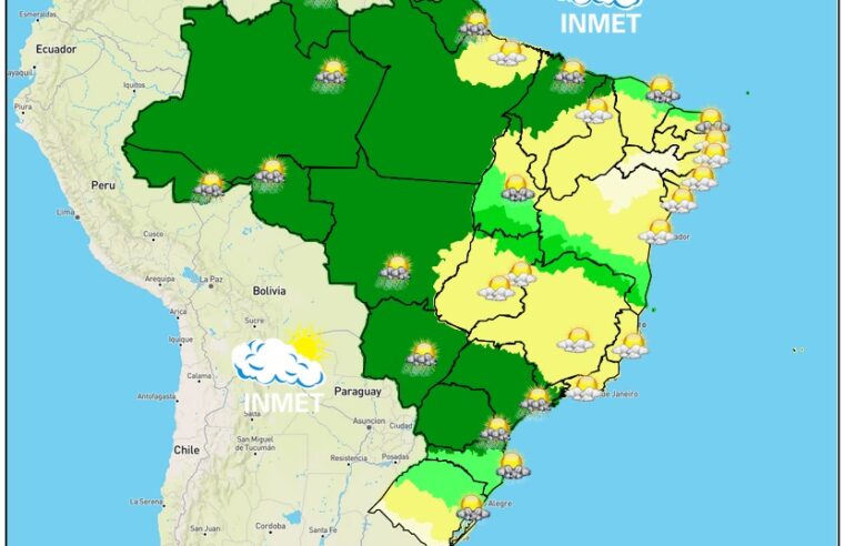 Previsão do tempo para Viçosa e região nesta quarta-feira, 1/3