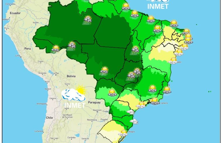 Previsão do tempo para Viçosa e região nesta quinta-feira, 9/3