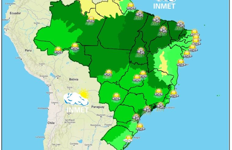 Previsão do tempo para Viçosa e região, nesta terça-feira, 14/3