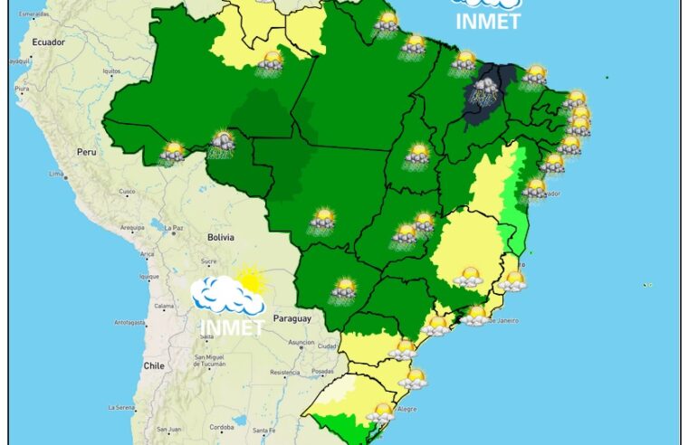 Previsão do tempo para Viçosa e região, nesta terça-feira, 21/3