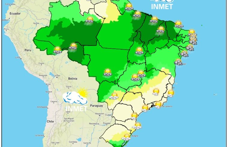 Previsão do tempo para Viçosa e região nesta quarta-feira, 22/3