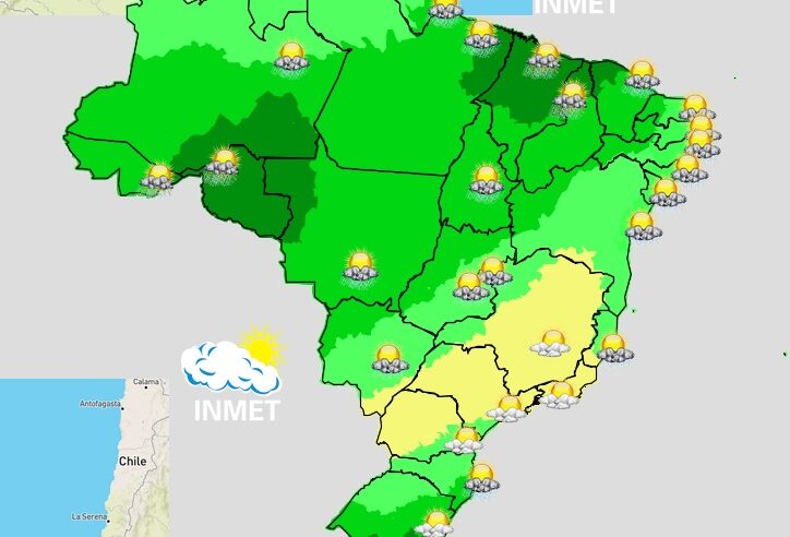 Previsão do tempo para Viçosa e região nesta quinta-feira, 23/3