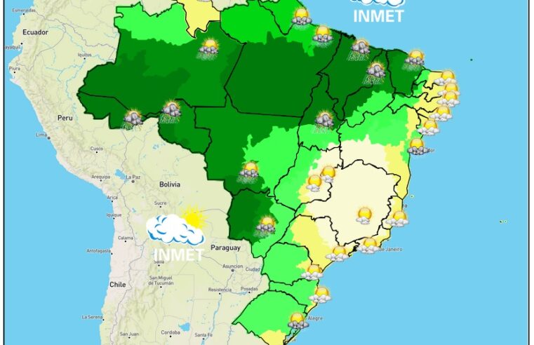 Previsão do tempo para Viçosa e região nesta sexta-feira, 24/3