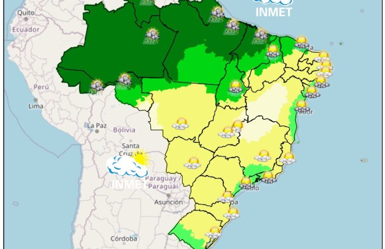 Previsão do tempo para Viçosa e região nesta sexta-feira, 31/3