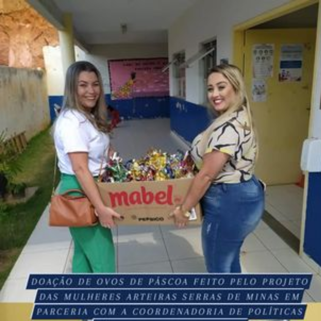Projeto faz doação de ovos da Páscoa em Viçosa