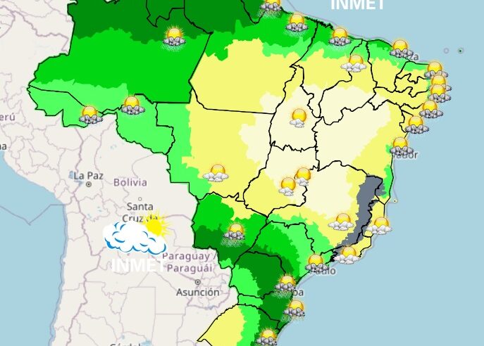 Previsão do tempo para Viçosa e região nesta quarta-feira, 26/4