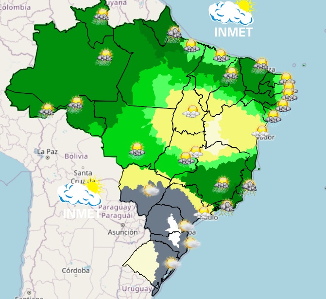 Previsão do tempo para Viçosa e região nesta sexta-feira, 28/4