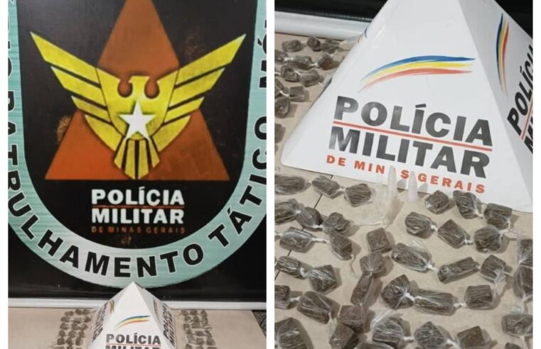 Polícia Militar apreende drogas no bairro União em Viçosa