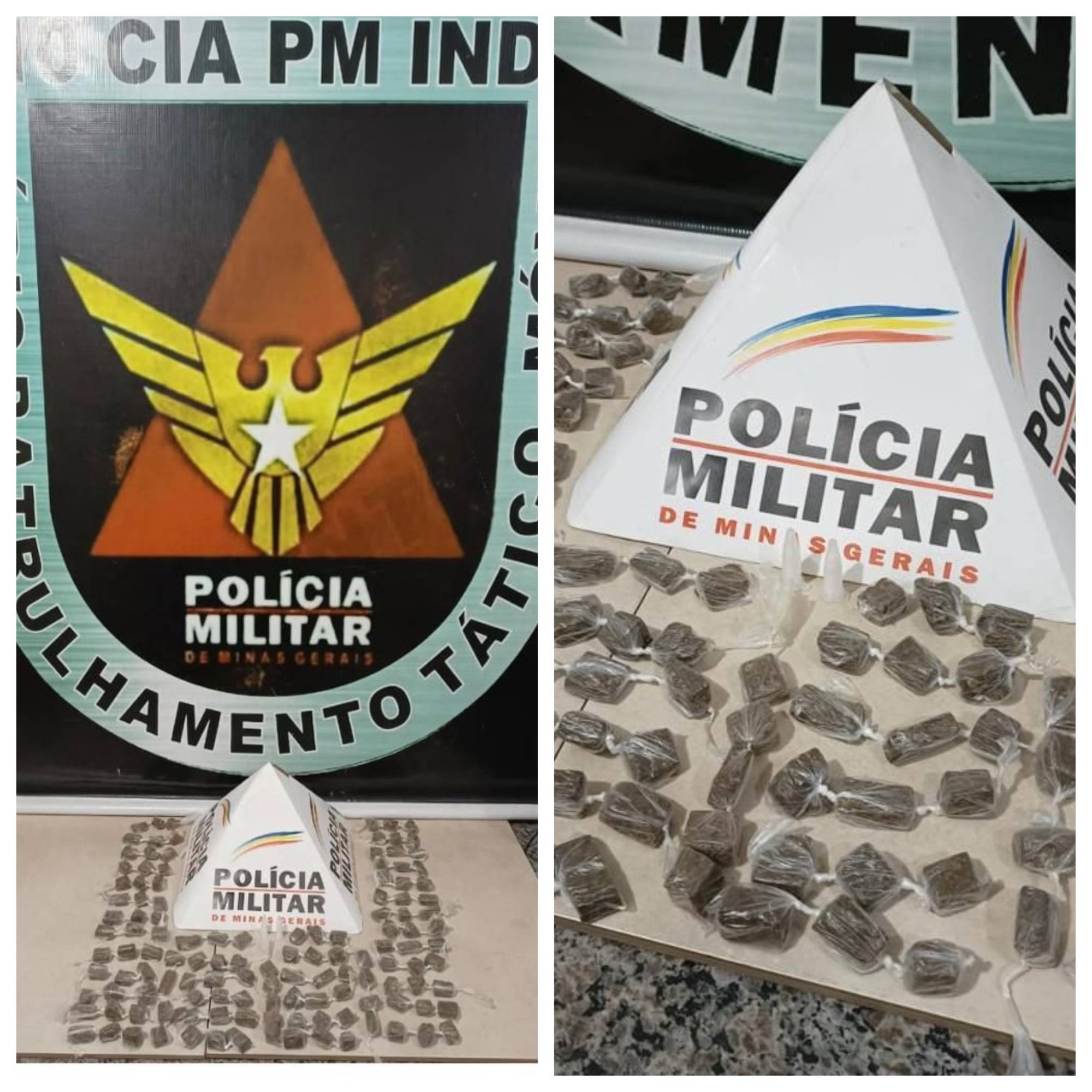 Polícia Militar apreende drogas no bairro União em Viçosa