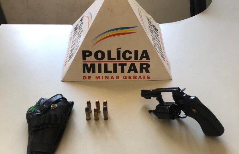 Arma de fogo apreendida na zona rural de Ervália