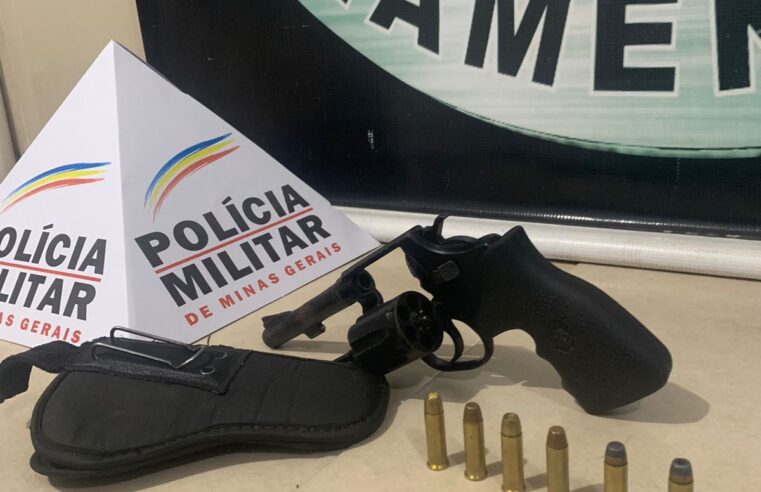 Homem é preso com arma de fogo e munições em Viçosa