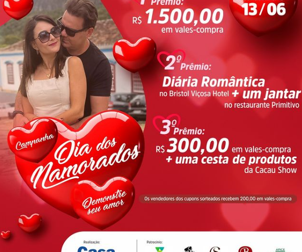 Casa do Empresário lança Campanha de Dia dos Namorados 2023