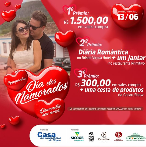 Casa do Empresário lança Campanha de Dia dos Namorados 2023
