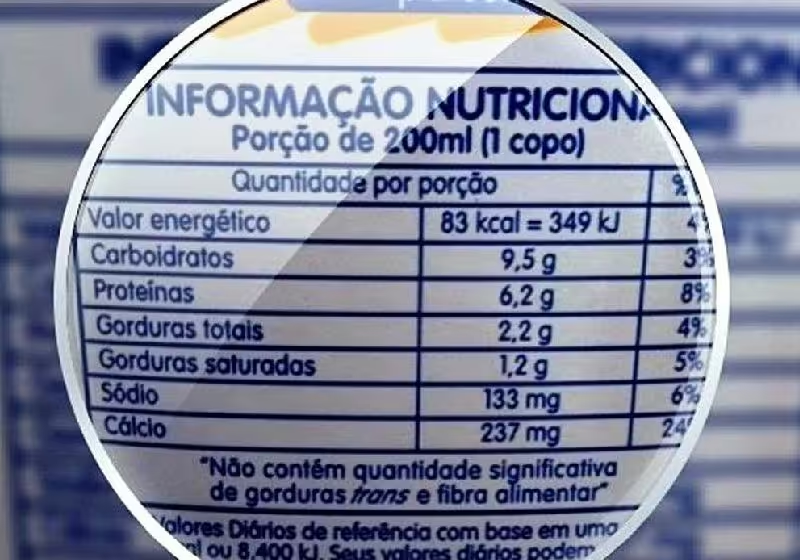 Novas regras de rótulos de alimentos e bebidas entram em vigor em 120 dias
