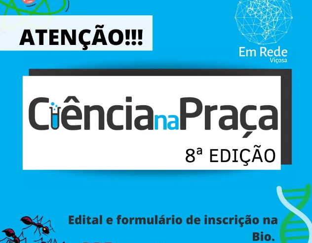 Projeto Ciência na Praça está com inscrições abertas