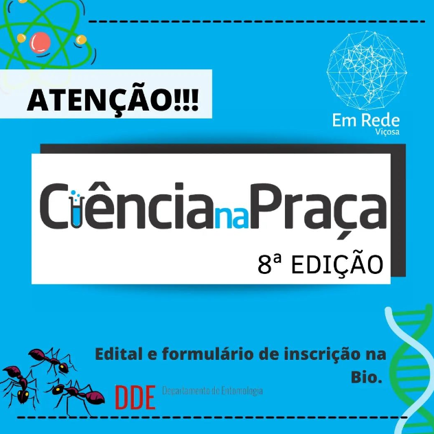 Projeto Ciência na Praça está com inscrições abertas